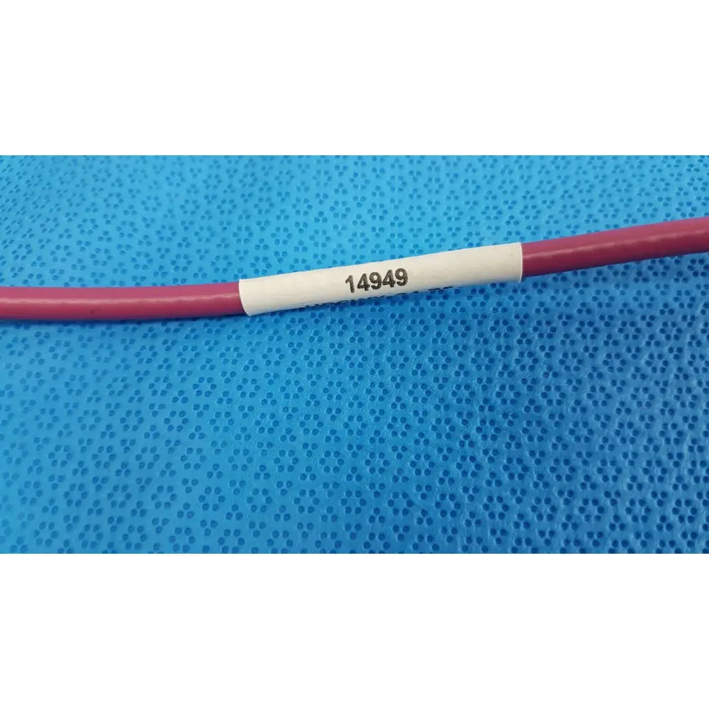 Red insulated cable of trompefter 14949-upcwx-24-75 pink video patch video patch cord with white label 14949