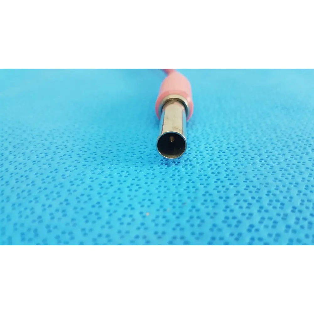 Trompefter 14949-upcwx-24-75 pink video patch cord with insulated electrical test probe and metallic cylindrical tip