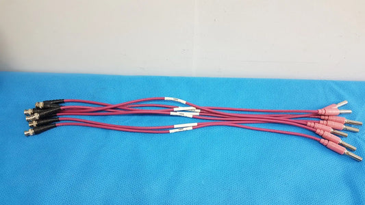 Reuse Medical TrompeFter 14949-UPCWX-24-75 Pink Video Patch Cord – Lot of 7 Audio Cables & Interconnects, second-hand product photo 1