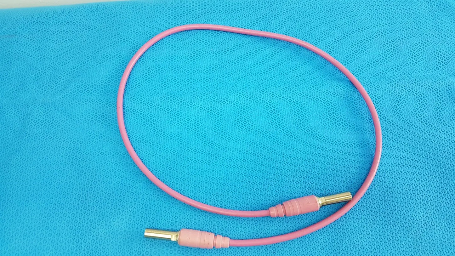 Reuse Medical Trompeter 14949-PCW-36-75 Pink 75 Ohm Video Patch Cord Video Cables & Interconnects, second-hand product photo 1