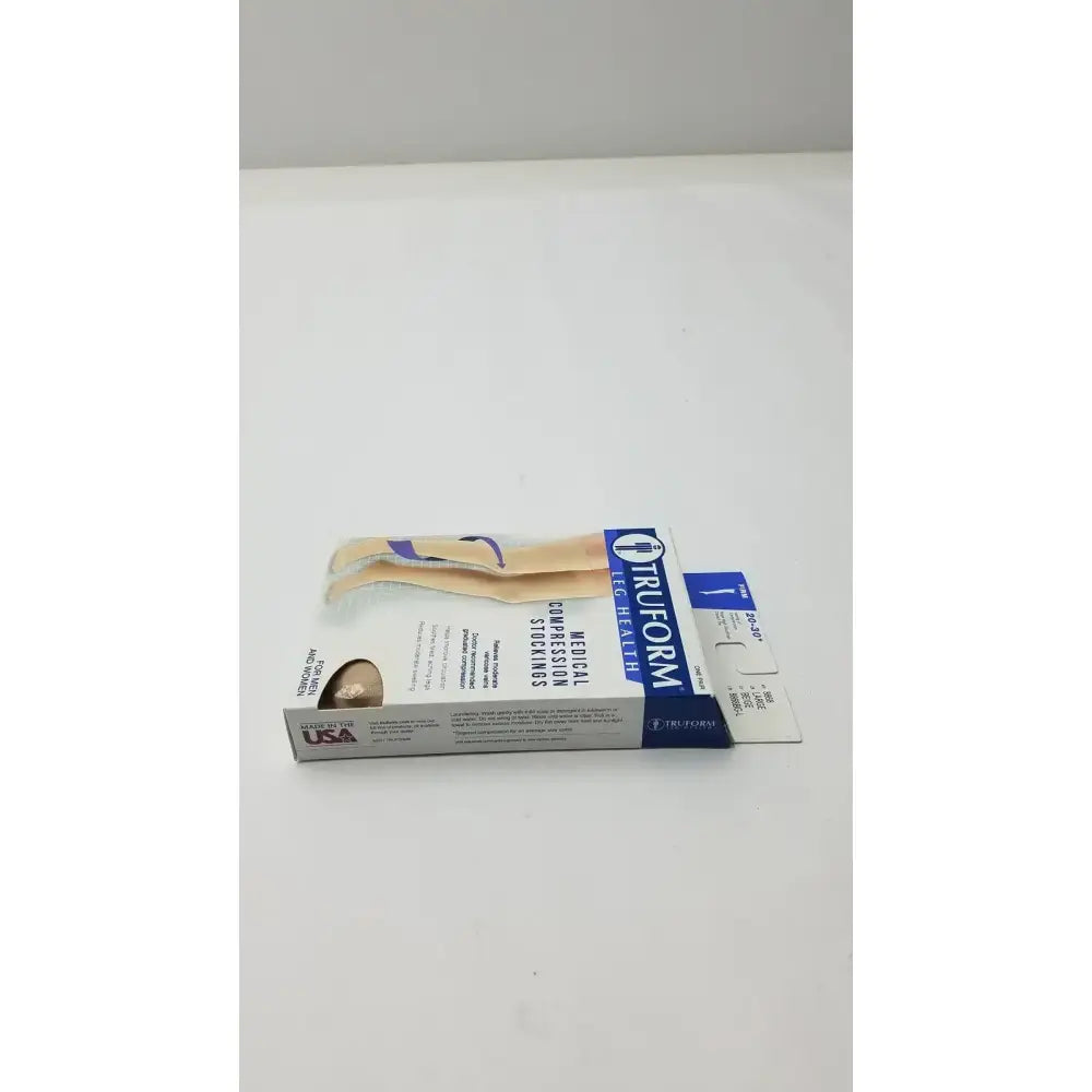 Truform Leg Health Large Medical Compressiion Stockiings, Beige 20-30 Compression Stockings, new product photo 4