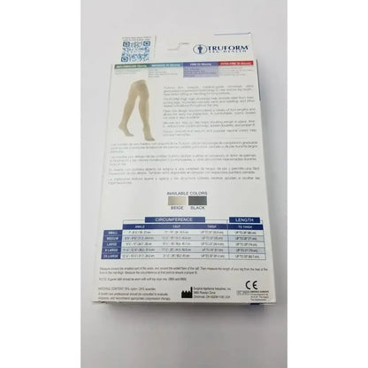 Truform Leg Health Medium Medical Compressiion Stockiings, Beige 20-30 Compression Stockings, new product photo 4