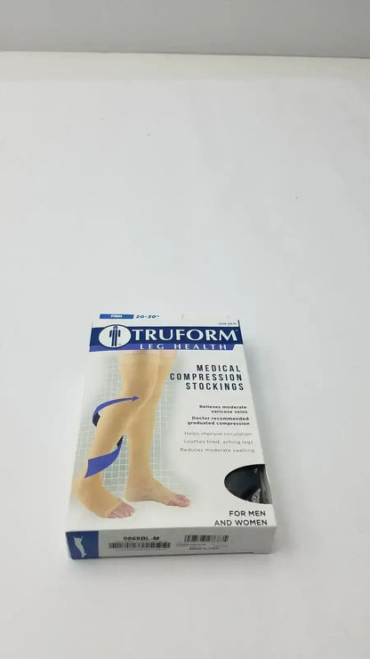 Truform Leg Health Medium Medical Compressiion Stockiings, Beige 20-30 Compression Stockings, new product photo 12
