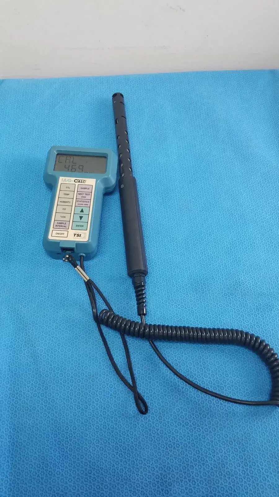 TSI 8762 IAQ-CALC Indoor Air Meter Digital Test Equipment Indoor Air Quality Meter, second-hand product photo 1