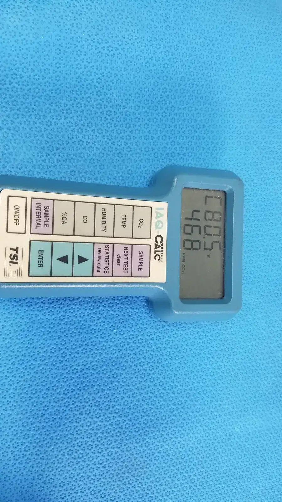 TSI 8762 IAQ-CALC Indoor Air Meter Digital Test Equipment Indoor Air Quality Meter, second-hand product photo 16