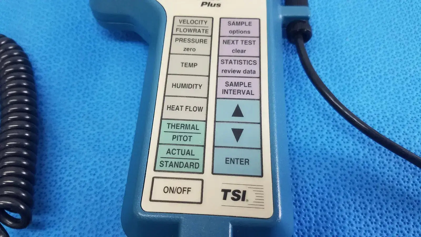 TSI Velocicalc Plus 8386 Multi-Parameter Temperature Velocity Meter Air Velocity and Temperature Meter, second-hand product photo 6