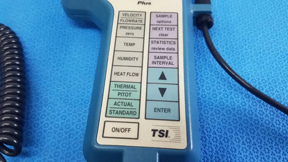 TSI Velocicalc Plus 8386 Multi-Parameter Temperature Velocity Meter Air Velocity and Temperature Meter, second-hand product photo 6