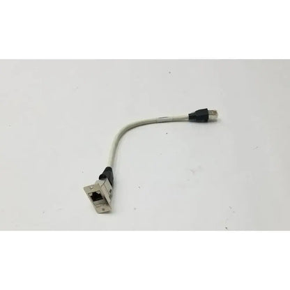Tuk Panel Mount Keystone Cable with Network Cable 10440202 Rev 01 Ethernet Cable Assembly, second-hand product photo 1