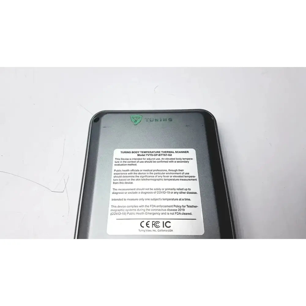 Turing Body Temperature Thermal Scanner Model TVTS-OP-BTTS 7-G2 Thermal Scanner, second-hand product photo 5