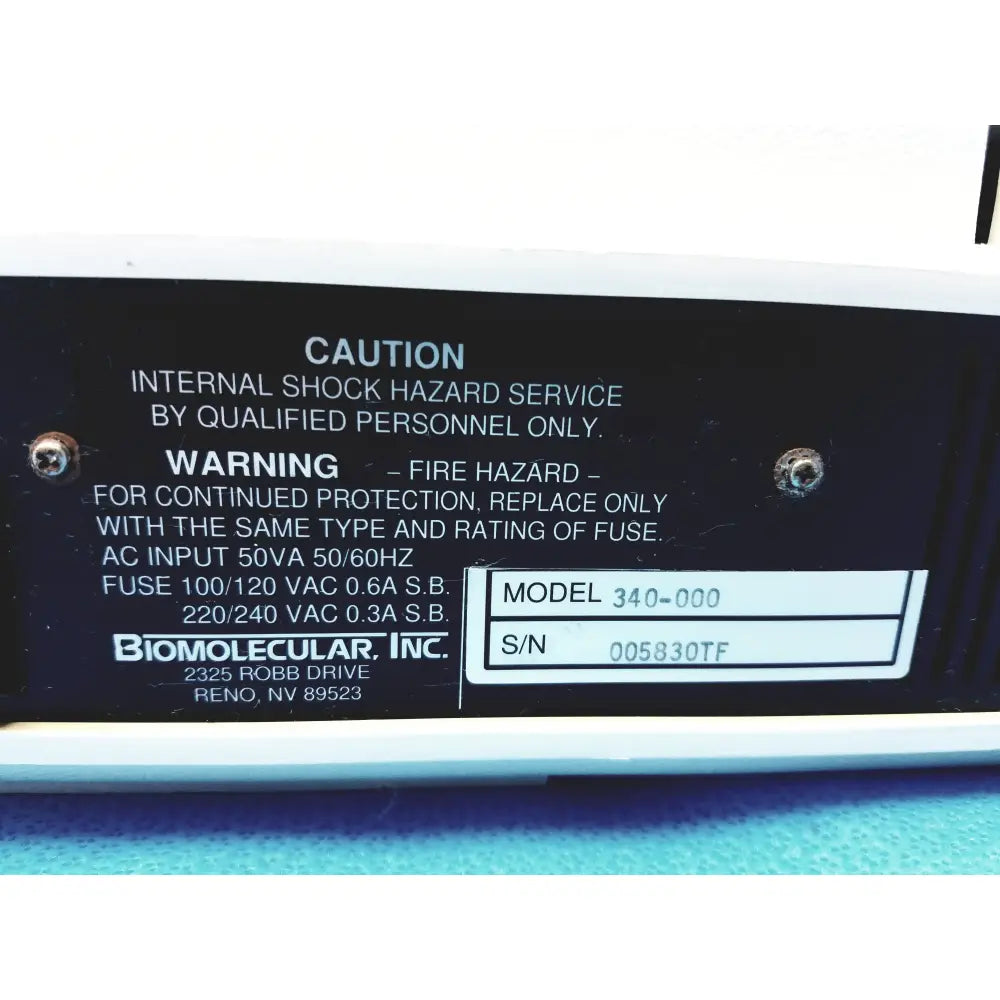 Turner Model 340 Spectrophotometer Spectrophotometer, second-hand product photo 11