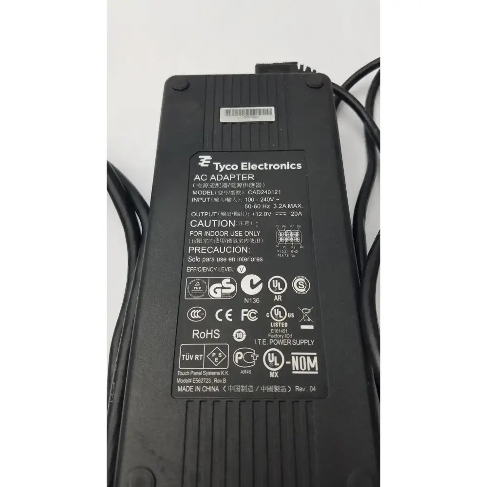 Tyco Electronics CAD240121 12V 20A 50-60Hz Power Supply AC Adapter Power Supply, second-hand product photo 6