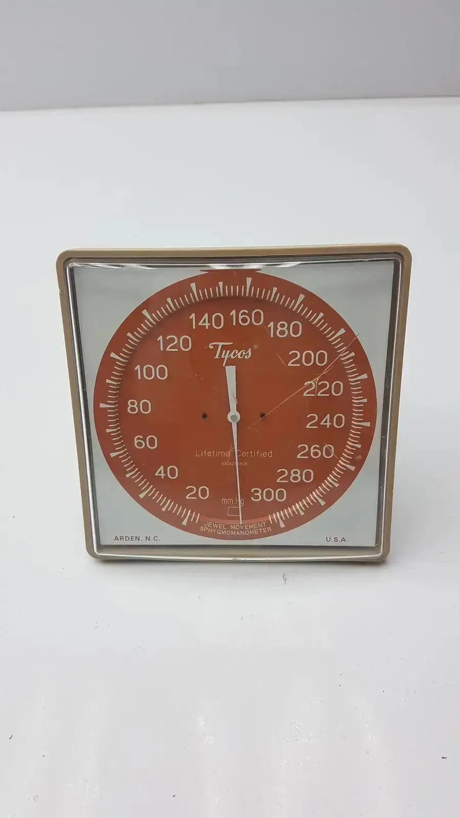 Tycos Lifetime Certified Jewel Movement Sphygmomanometer Sphygmomanometer, second-hand product photo 1