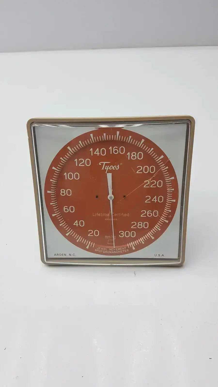 Tycos Lifetime Certified Jewel Movement Sphygmomanometer Sphygmomanometer, second-hand product photo 1