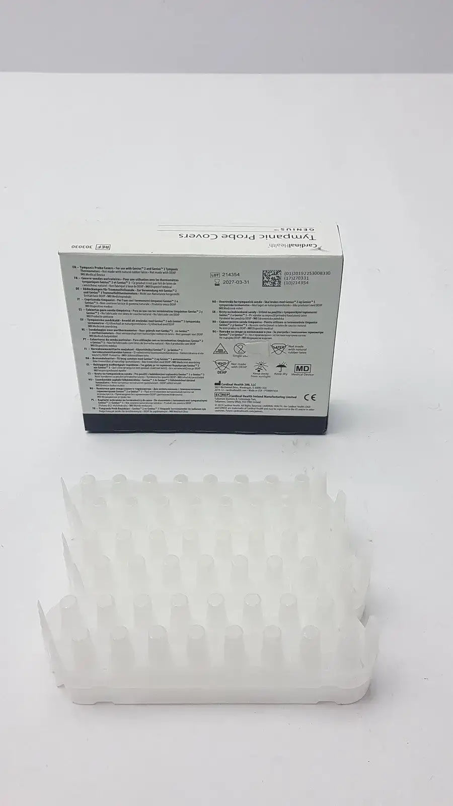 Covidien Tympanic Thermometer Probe Covers Genius Cardinal, Covidien 303030 Tympanic Thermometer Probe Covers, second-hand product photo 6