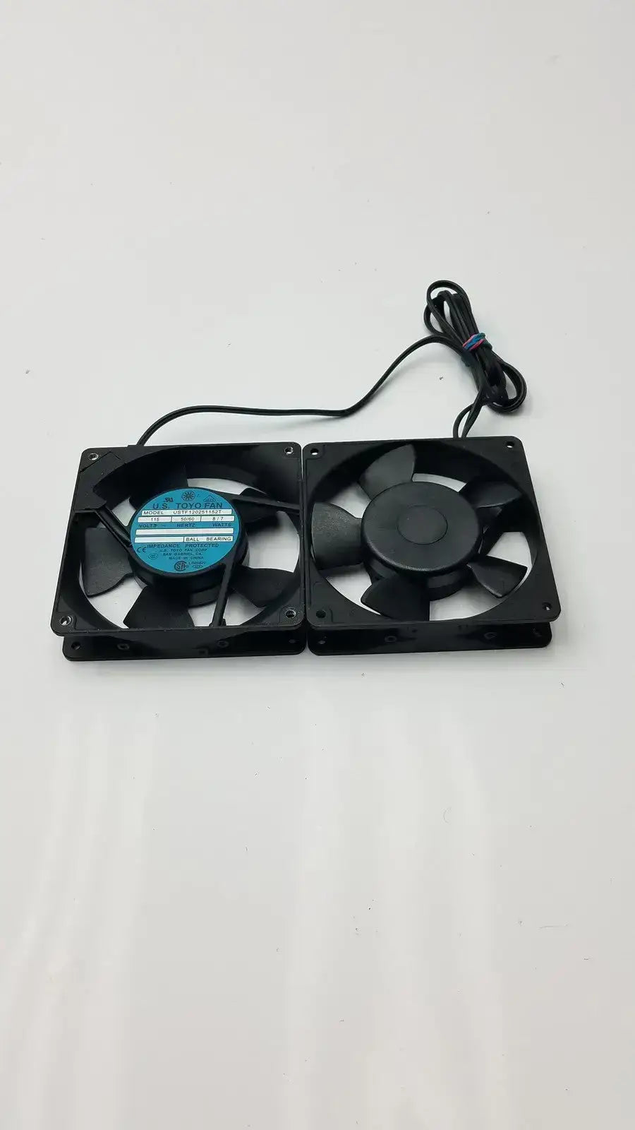 U.S. TOYO FAN Ball Bearing Fan USTF120381155T 120MM x 120MM x 38MM DC Axial Fan, second-hand product photo 5