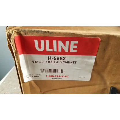 Reuse Medical ULINE H-5951 3-Shelf First Aid Cabinet Other Healthcare, Lab & Dental, second-hand product photo 1