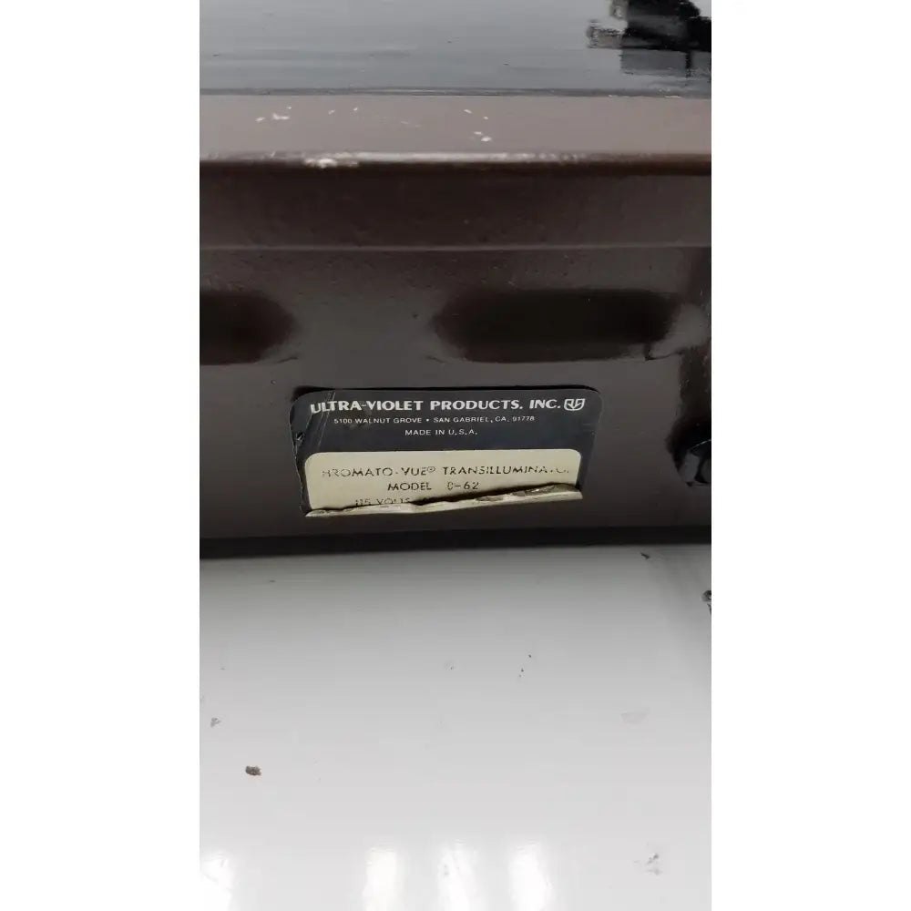 Ultra-Violet Products Chromato-Vue Transilluminator C-62 Transilluminator, second-hand product photo 6
