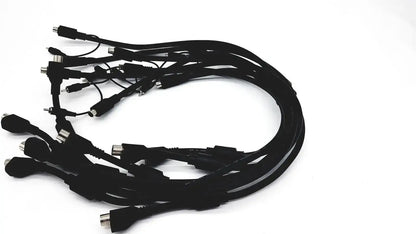Unbranded Lot of Black Link Cables or Stereo Remote Adapter Cables & Adapters, second-hand product photo 2