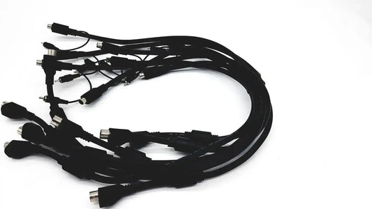 Unbranded Lot of Black Link Cables or Stereo Remote Adapter Cables & Adapters, second-hand product photo 2