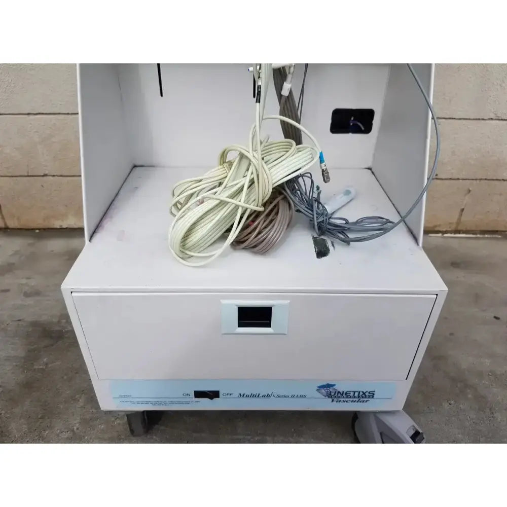 Unetixs Vascular Unetix 11948-0000-01 Multilab Series II LHS Vascular Cart With Extras Vascular Diagnostic Cart, second-hand product photo 6