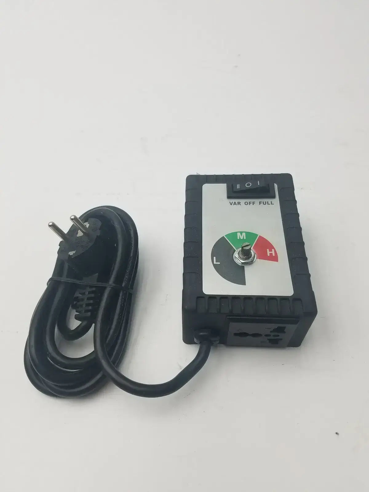 Generic Universal AC Variable Speed Controller Outlet for Fan Motor Light AC Variable Speed Controller, second-hand product photo 1