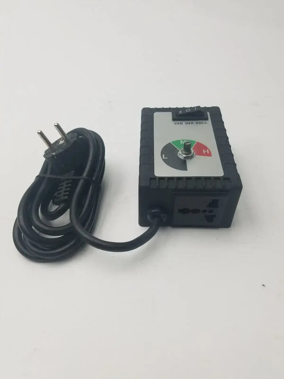 Generic Universal AC Variable Speed Controller Outlet for Fan Motor Light AC Variable Speed Controller, second-hand product photo 2