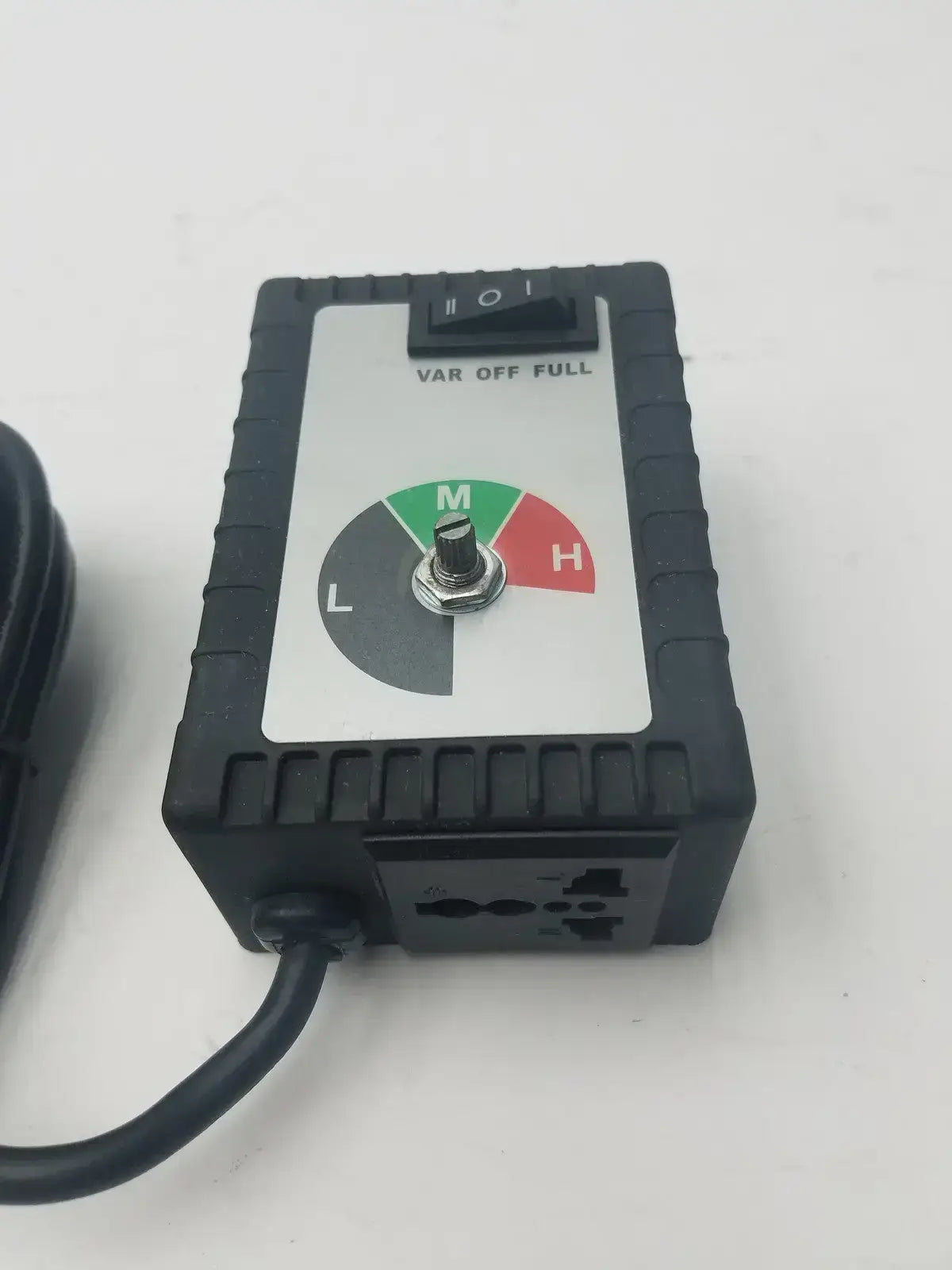 Generic Universal AC Variable Speed Controller Outlet for Fan Motor Light AC Variable Speed Controller, second-hand product photo 4