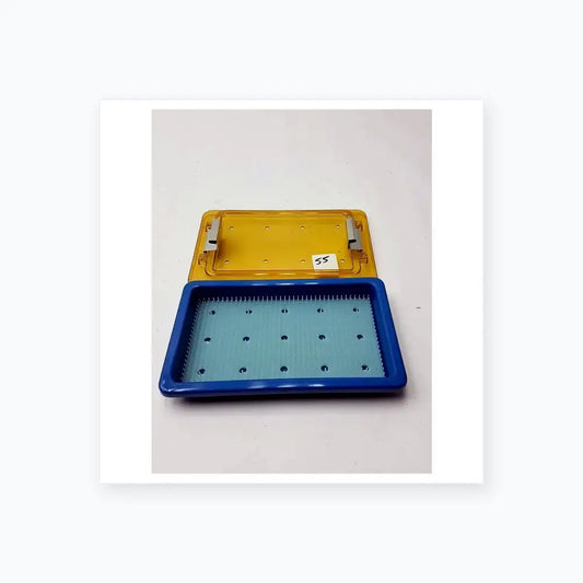 Reuse Medical Universal Instrument Sterilization Container With Finger Matt Sterilization Trays & Cases, second-hand product photo 1