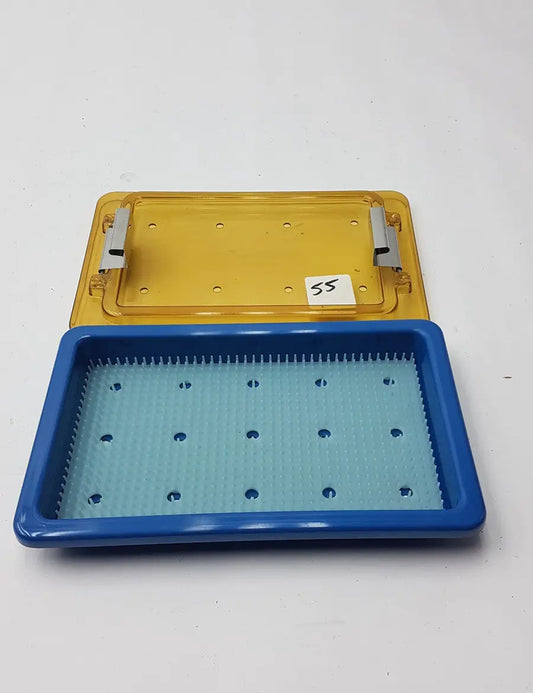 Reuse Medical Universal Instrument Sterilization Container With Finger Matt Sterilization Trays & Cases, second-hand product photo 1