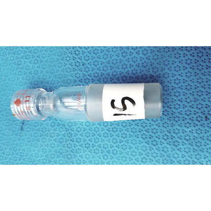 Reuse Medical Used Glass Thermometer Adapter 24/40 Inner Joint – Mini Thread, Made in USA Lab Flasks, second-hand product photo 1