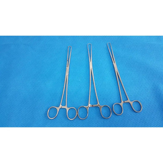 Reuse Medical Uterine Tenaculum Forcep Straight – Stainless Steel Gynecology Tool Forceps, Hemostats & Needle Holders, second-hand product photo 1