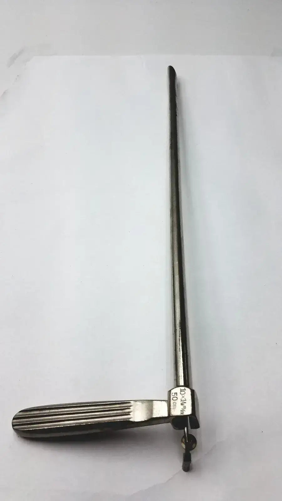 V. Mueller 10 x 14mm 50cm Rigid Bronchoscope Stainless Steel w/ Light Carrier Rigid Bronchoscope, second-hand product photo 1