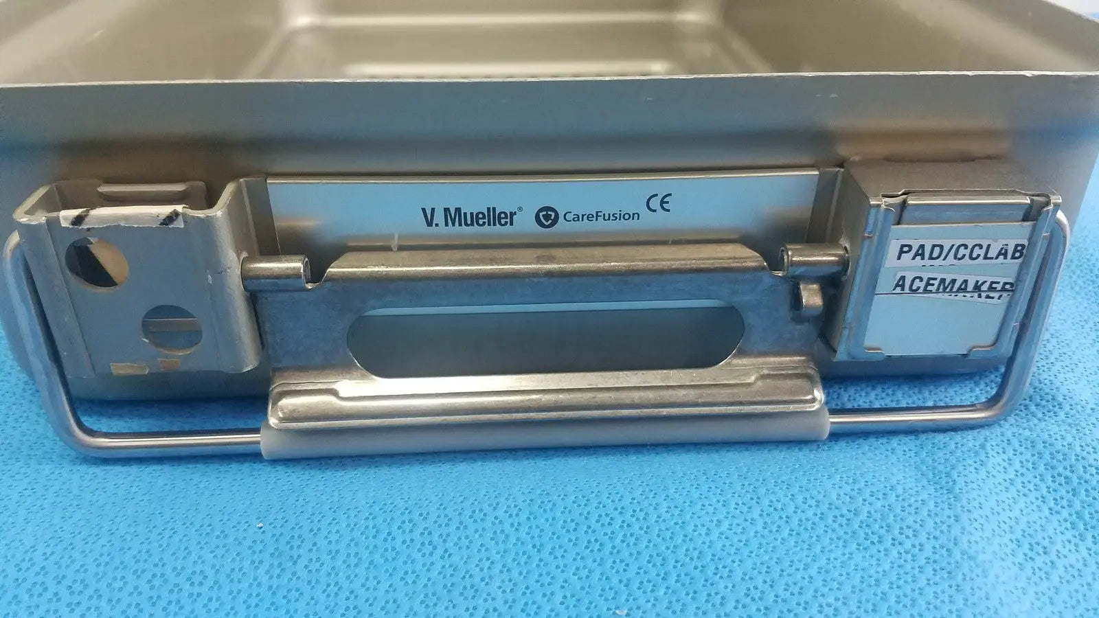 Reuse Medical V. Mueller CareFusion Genesis Sterilization Container Bottom Tray Sterilization Trays & Cases, second-hand product photo 1