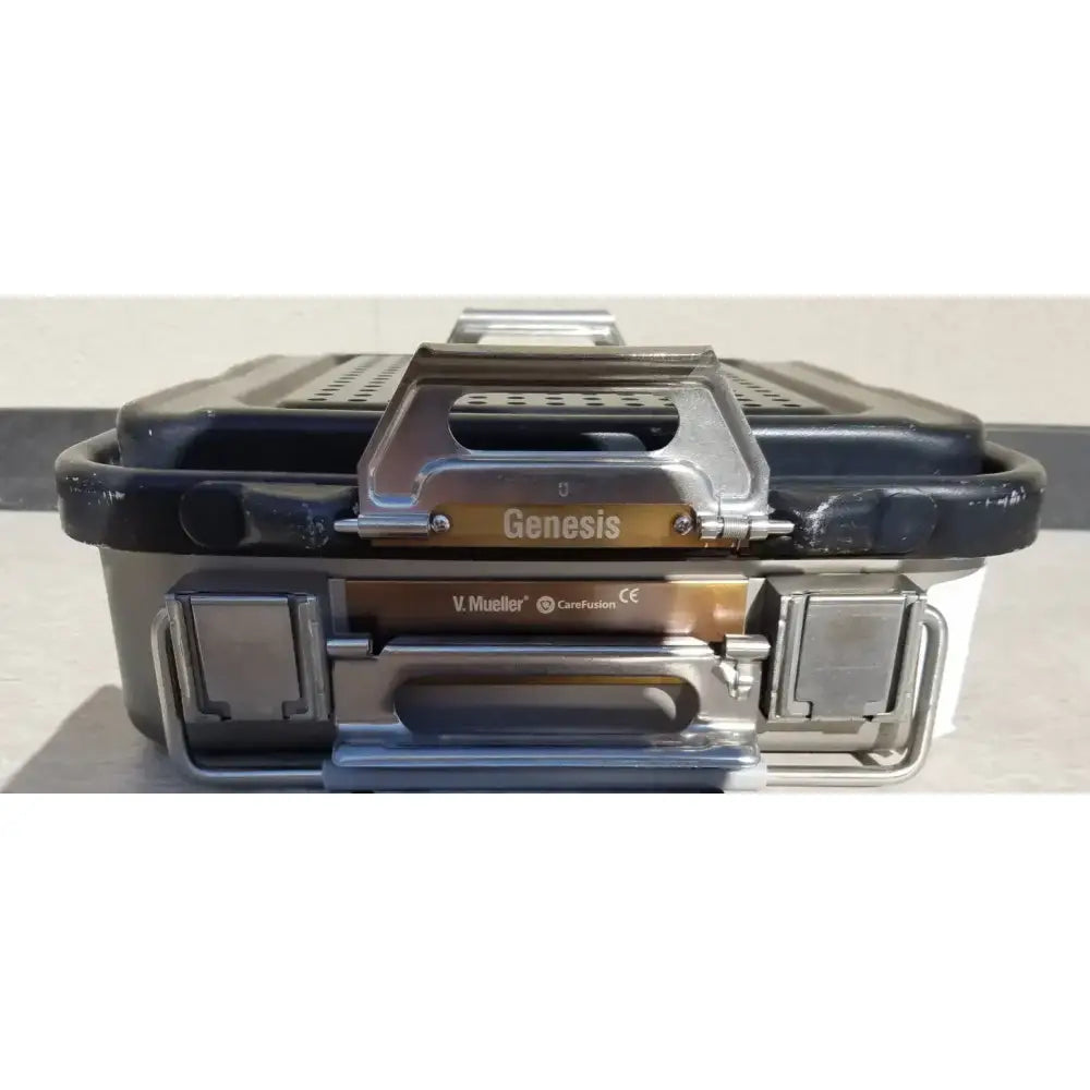 V. Mueller V.Mueller CD1-4B Genesis CareFusion Sterilization Container 4" Deep Half-Length Sterilization Container, second-hand product photo 3