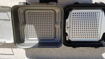 V. Mueller V.Mueller CD1-4B Genesis CareFusion Sterilization Container 4" Deep Half-Length Sterilization Container, second-hand product photo 7