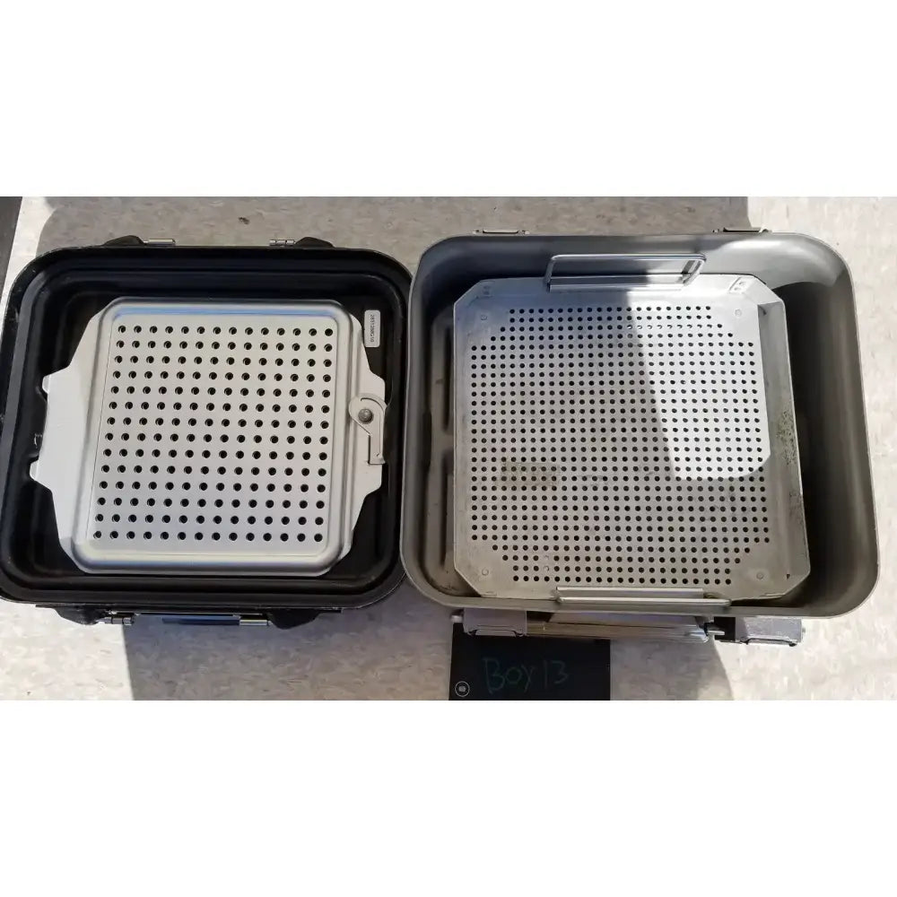 V. Mueller V.Mueller CD1-4B Genesis CareFusion Sterilization Container 4" Deep Half-Length Sterilization Container, second-hand product photo 6