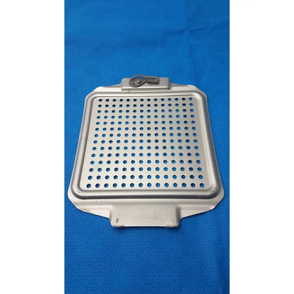 V. Mueller Genesis Top Retention Plate – Surgical Sterilization Case Part – Used Sterilization Case Part, second-hand product photo 2