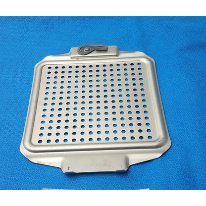 V. Mueller Genesis Top Retention Plate – Surgical Sterilization Case Part – Used Sterilization Case Part, second-hand product photo 1