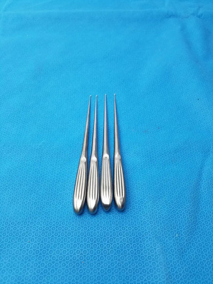 V. Mueller J19XRE Bone Curette Surgical Orthopedic - Lot of 4 Bone Curette Set, second-hand product photo 1