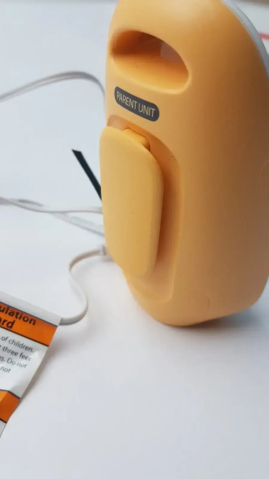 VTech V Tech Audio baby or Monitor Model DM111 BU and DM111 PU Audio Baby Monitor, second-hand product photo 11
