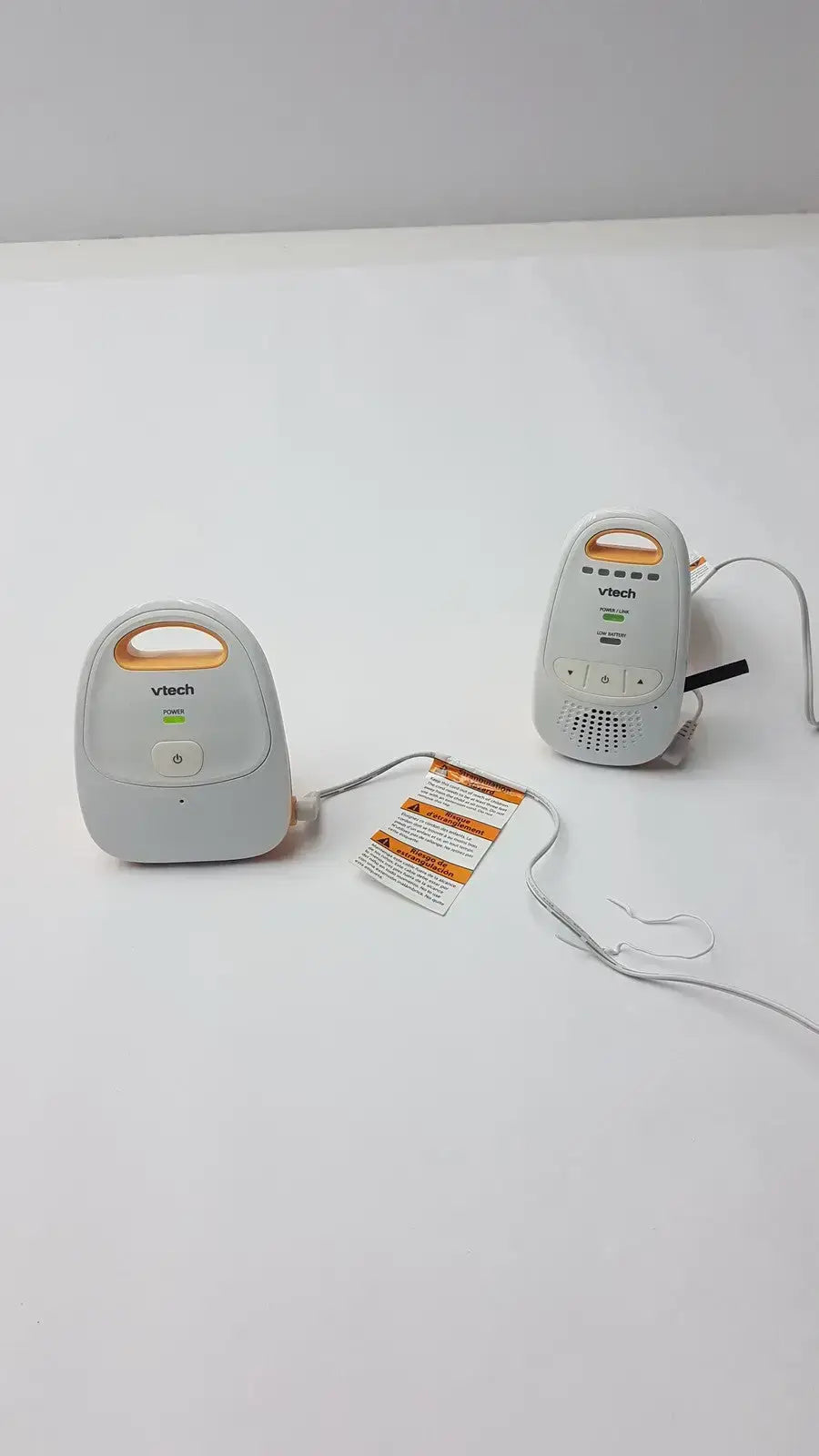 VTech V Tech Audio baby or Monitor Model DM111 BU and DM111 PU Audio Baby Monitor, second-hand product photo 1