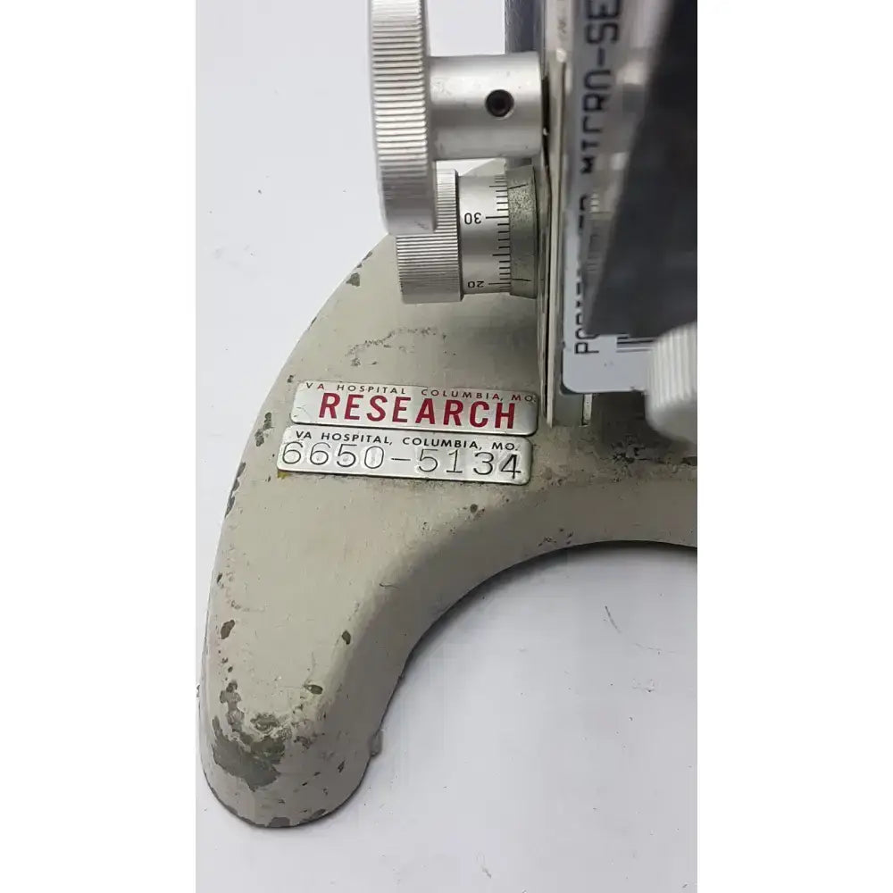VA Hospital Research 6650-5134 Microscope Stand Microscope Stand, second-hand product photo 3