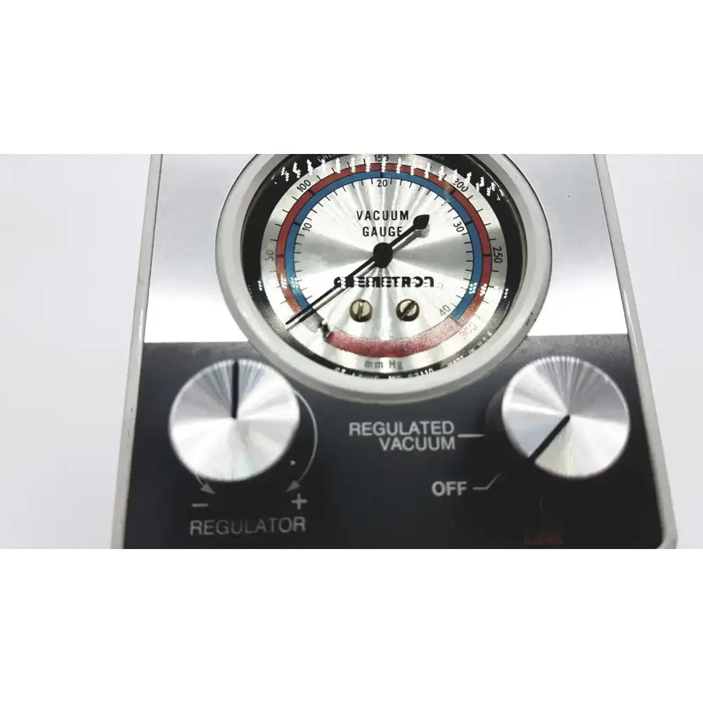Vacutron 22040012 Surgical Regu Gage Suction Regulator Gauge, as-is (for parts) product photo 2