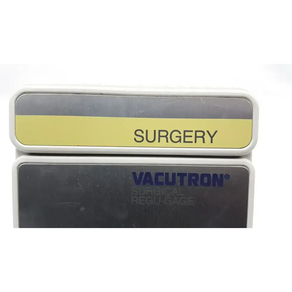 Vacutron 22040012 Surgical Regu Gage Suction Regulator Gauge, as-is (for parts) product photo 3
