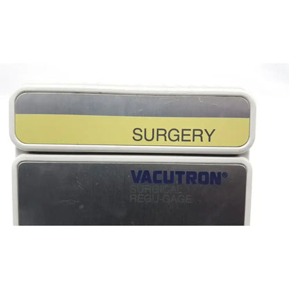 Vacutron 22040012 Surgical Regu Gage Suction Regulator Gauge, as-is (for parts) product photo 3