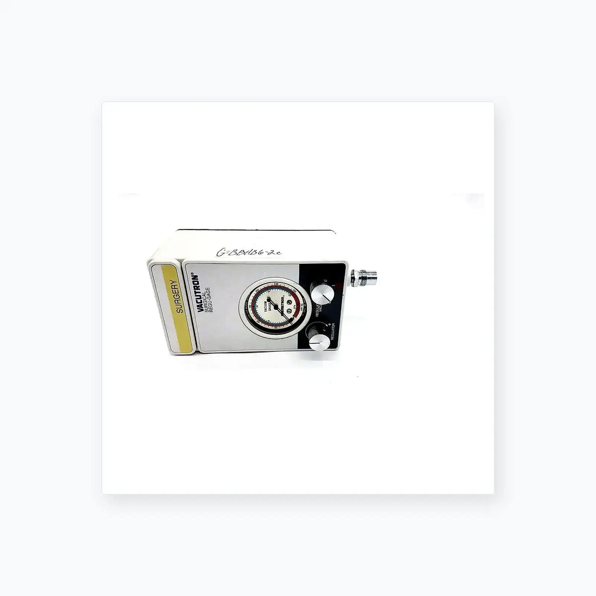 Vacutron 22040012 Surgical Regu Gage Suction Regulator Gauge, as-is (for parts) product photo 1