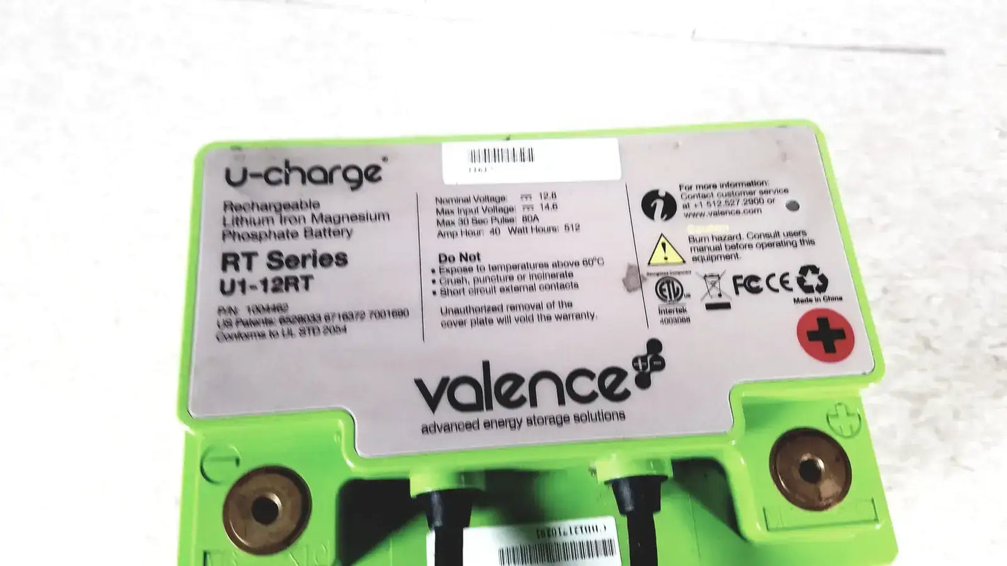 Valence U-Charge RT Series U1-12RT Rechargeable Battery Rechargeable Battery, second-hand product photo 2