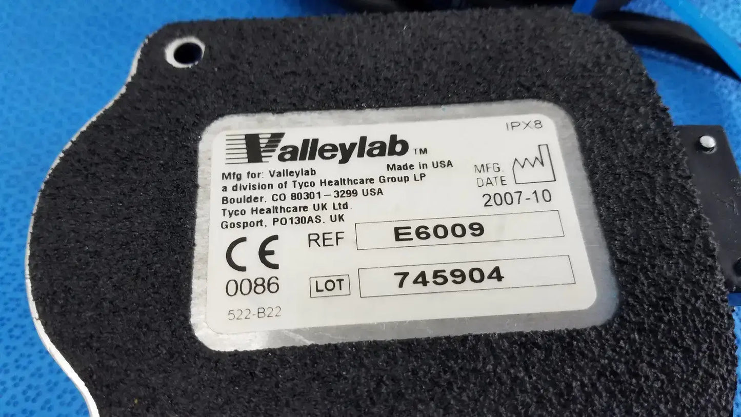 Valleylab E6009 Bipolar Footswitch Foot Pedal IPX8 Long Cable 3-Pin Bipolar Footswitch, second-hand product photo 9