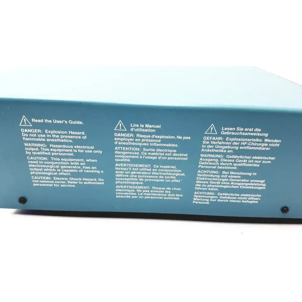 Valleylab Force Argon II-20 Gas Delivery Unit Argon Gas Delivery Unit, second-hand product photo 10