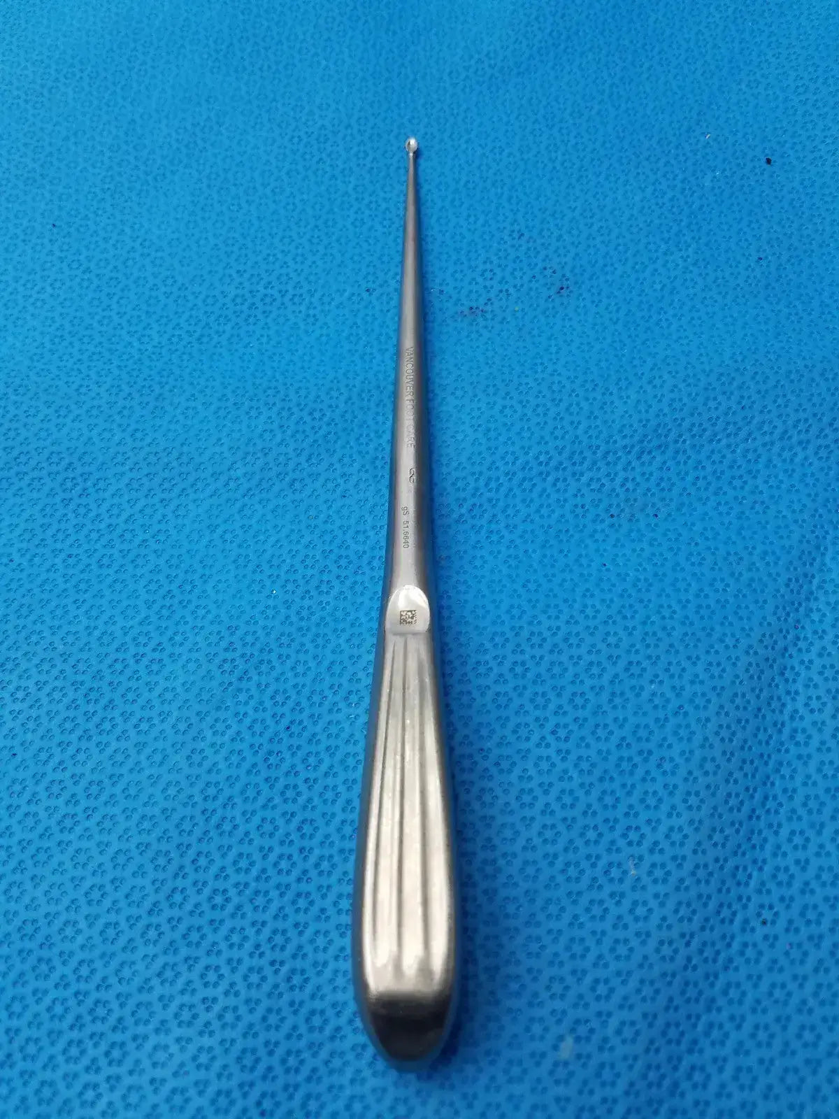 Vancouver 51-6640 Spratt Bone Curette Stainless Surgical Orthopedic - Size 8 Bone Curette, second-hand product photo 1